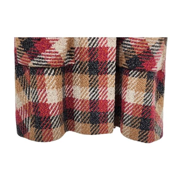 Vintage Long Line Pleated Back Coat Wool ILGWU Union Made Fully Lined - Picture 8 of 16